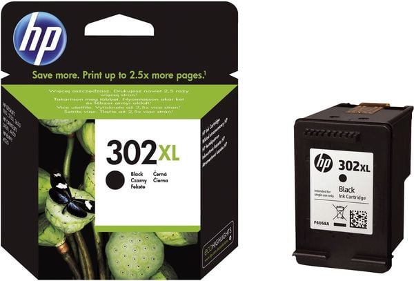 HP 302XL Druckerpatrone Original Schwarz F6U68AE Tinte