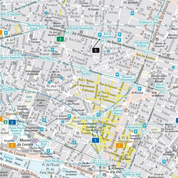 Produktbild: freytag & berndt Innenstadtplan Paris 1:11.000