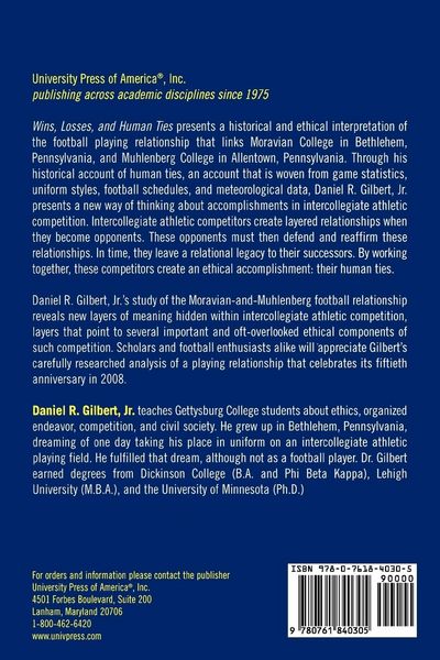 Produktbild: Wins, Losses, and Human Ties