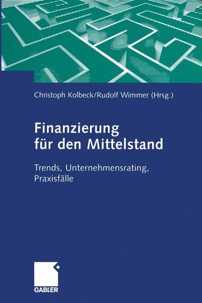 Produktbild: Finanzierung f&uuml;r den Mittelstand