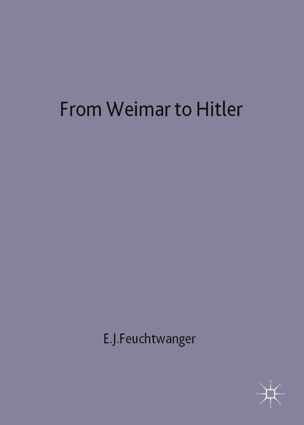 Produktbild: From Weimar to Hitler