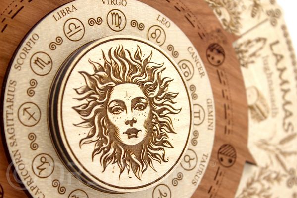 Produktbild: Bausatz Jahresrad / Heidnischer Jahreskreis