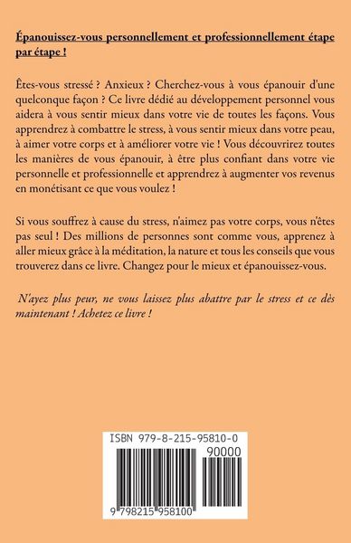 Produktbild: Comment vaincre la peur et l'anxi&eacute;t&eacute; pour laisser place &agrave; la paix int&eacute;rieure
