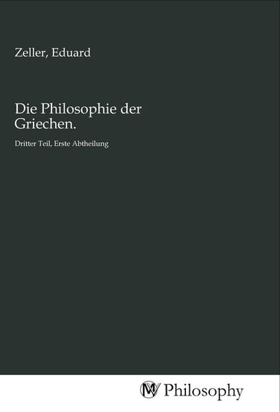 Produktbild: Die Philosophie der Griechen.