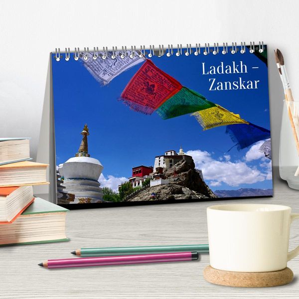 Produktbild: Ladakh - Zanskar (Tischkalender 2026 DIN A5 quer), CALVENDO Monatskalender
