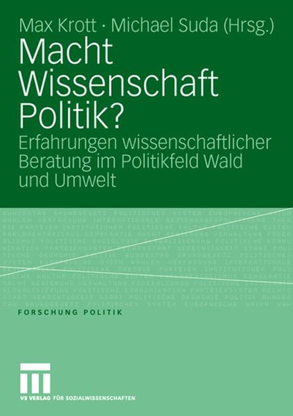 Produktbild: Macht Wissenschaft Politik?