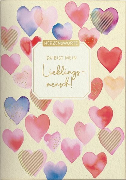 Produktbild: Geschenkbuch - Du bist mein Lieblingsmensch