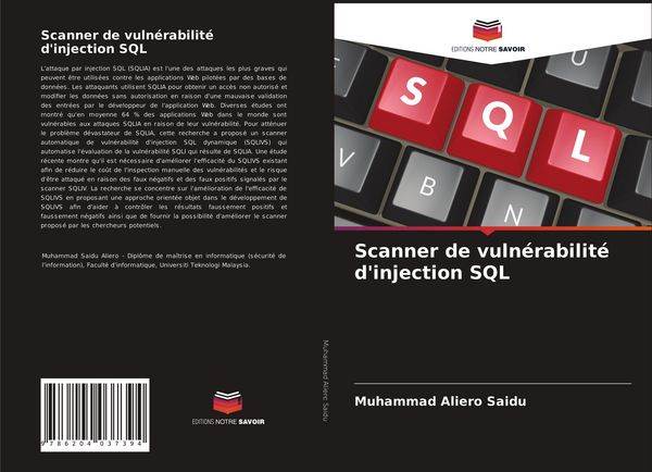 Produktbild: Scanner de vuln&eacute;rabilit&eacute; d'injection SQL