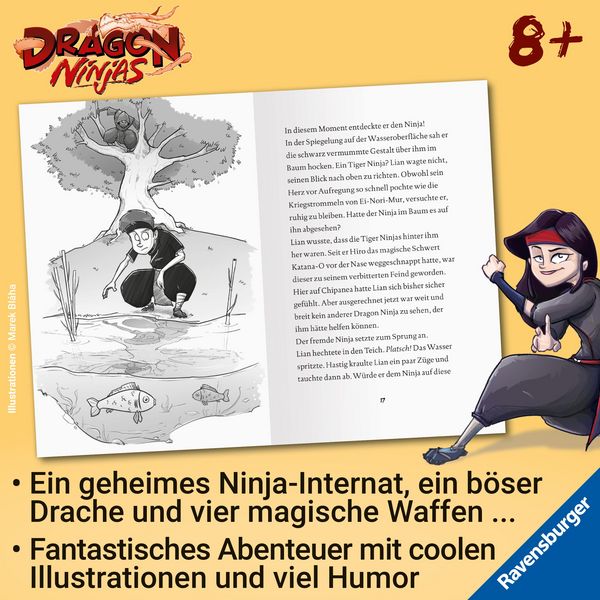 Produktbild: Dragon Ninjas, Band 2 - Der Drache des Feuers