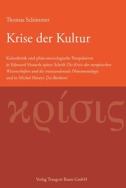Produktbild: Krise der Kultur