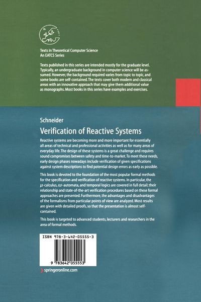 Produktbild: Verification of Reactive Systems