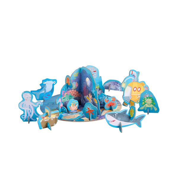 Produktbild: 3D-Puzzle-Spielwelt Unterwasser
