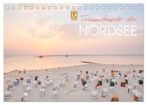 Produktbild: Traumstr&auml;nde der Nordsee (Tischkalender 2026 DIN A5 quer), CALVENDO Monatskalender