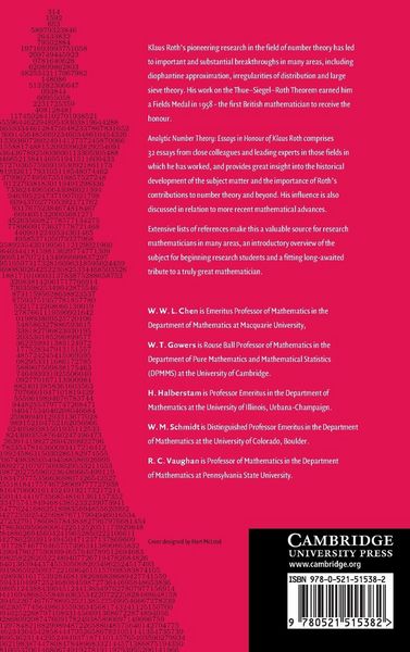 Produktbild: Analytic Number Theory