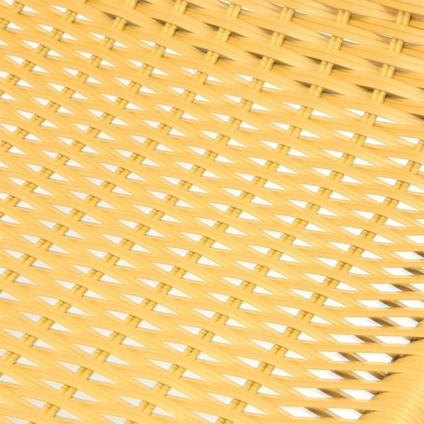 Produktbild: 3-tlg. Bistroset Balkon Stuhl Tisch Set Beige