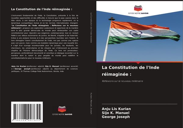 Produktbild: La Constitution de l'Inde r&eacute;imagin&eacute;e :