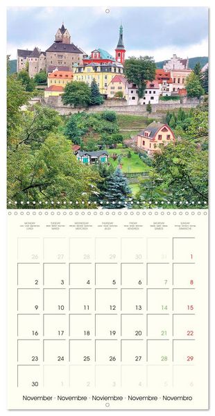 Produktbild: Highlights in the Czech Republic (Wall Calendar 2026 12 &times; 12 Inch) CALVENDO 12 Month Wall Calendar