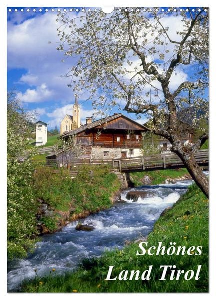 Produktbild: Sch&ouml;nes Land Tirol (Wandkalender 2026 DIN A3 hoch), CALVENDO Monatskalender