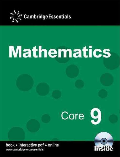 Produktbild: Bolter, J: Cambridge Essentials Mathematics Core 9 Pupil's B