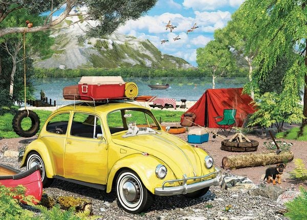 Produktbild: VW Beetle Camping Tin (Puzzle)