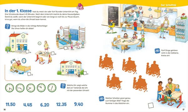 Produktbild: WAS IST WAS Junior Mitmach-Heft Die Schule geht los!