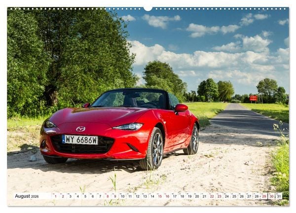 Produktbild: Ich liebe Miata (Wandkalender 2026 DIN A2 quer), CALVENDO Monatskalender