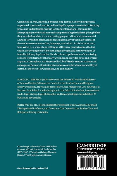 Produktbild: Law and Language