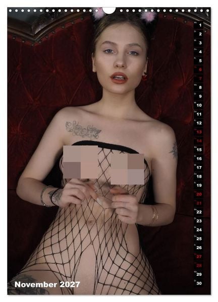 Produktbild: TATTOO TARTS - Inked Killer Babes (Wandkalender 2027 DIN A3 hoch), CALVENDO Monatskalender