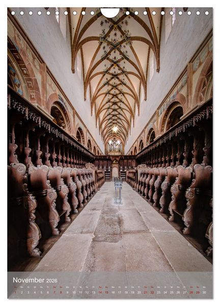 Produktbild: Kloster Maulbronn - Alte Mauern (Wandkalender 2026 DIN A4 hoch), CALVENDO Monatskalender
