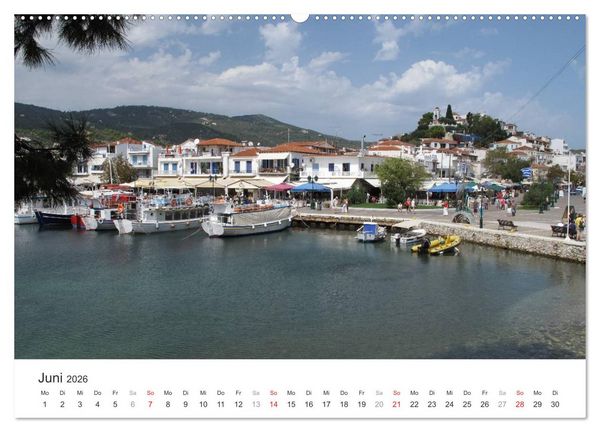 Produktbild: Sporadeninsel Skiathos (Wandkalender 2026 DIN A2 quer), CALVENDO Monatskalender