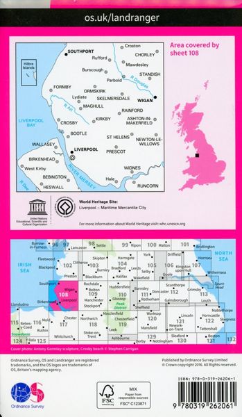 Produktbild: Liverpool, Southport & Wigan