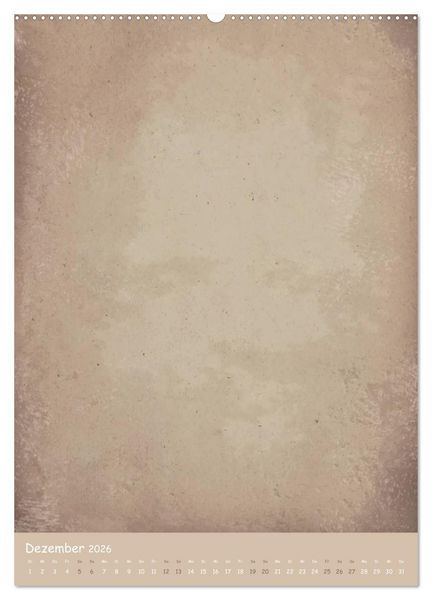 Produktbild: Vintage DIY Bastel-Kalender -Hochformat- (hochwertiger Premium Wandkalender 2026 DIN A2 hoch), Kunstdruck in Hochglanz