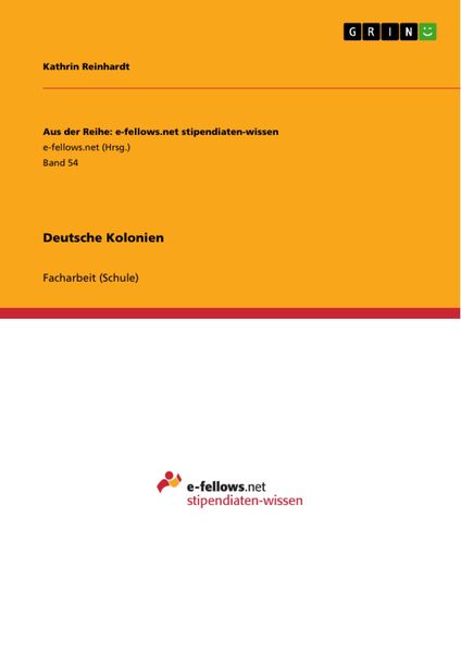 Produktbild: Deutsche Kolonien