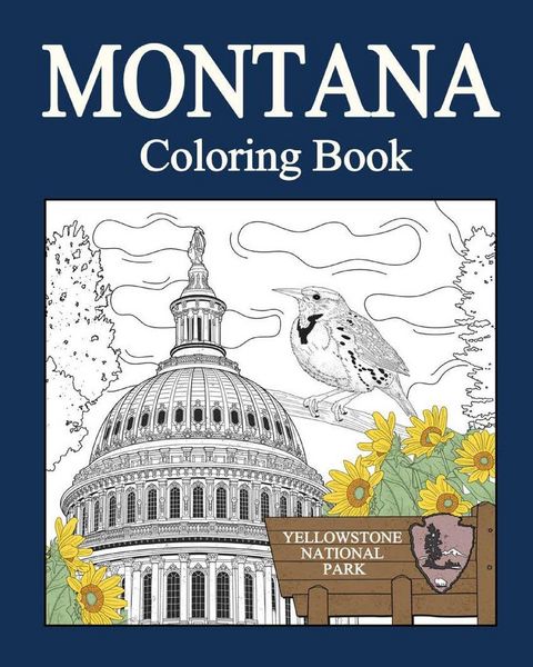 Produktbild: Montana Coloring Book