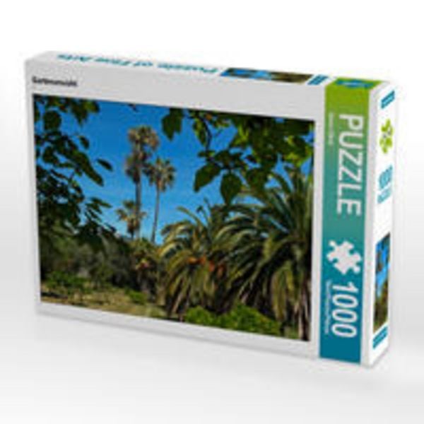 CALVENDO Puzzle Gartenansicht | 1000 Teile Lege-Größe 64x48cm Foto-Puzzle für glückliche Stunden