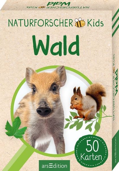 Naturforscher-Kids – Wald, Gebundene Ausgabe von Eva Wagner, arsedition, 9783845856605