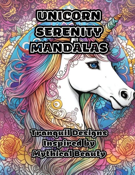 Produktbild: Unicorn Serenity Mandalas