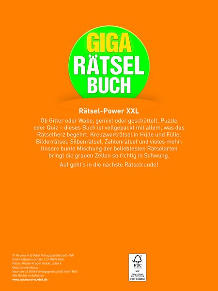 Produktbild: Giga-R&auml;tselbuch 7