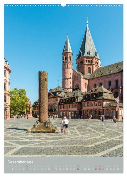 Produktbild: Mainz - Ein Portr&auml;t (hochwertiger Premium Wandkalender 2026 DIN A2 hoch), Kunstdruck in Hochglanz