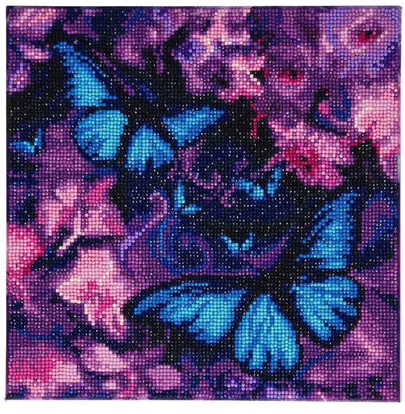 Craft Buddy CAK-AM1 - Blue Violet Butterflies, 30x30cm Crystal Art Kit,  Diamond Painting' kaufen - Spielwaren