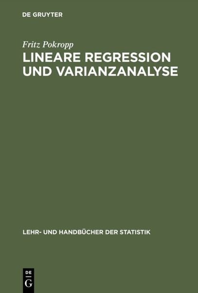 Produktbild: Lineare Regression und Varianzanalyse
