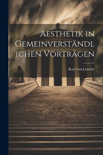 Produktbild: Aesthetik in Gemeinverst&auml;ndlichen Vortr&auml;gen