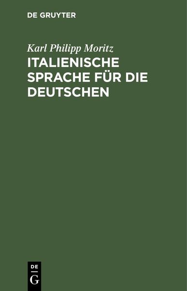 Produktbild: Italienische Sprache f&uuml;r die Deutschen