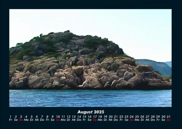 Produktbild: Sehnsucht nach Meer 2025 Fotokalender DIN A4
