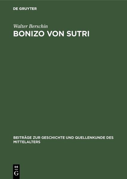 Produktbild: Bonizo von Sutri