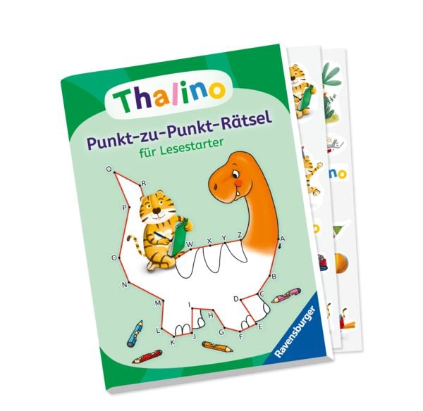 Produktbild: THALINO Punkt zu Punkt R&auml;tsel f&uuml;r Lesestarter