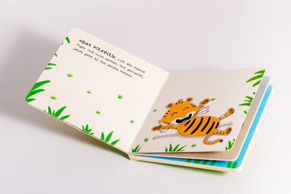 Produktbild: Tr&ouml;ste den Tiger &ndash; Ein F&uuml;hl-Mitmachbuch