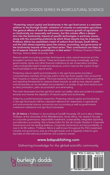 Produktbild: Protecting natural capital and biodiversity in the agri-food sector