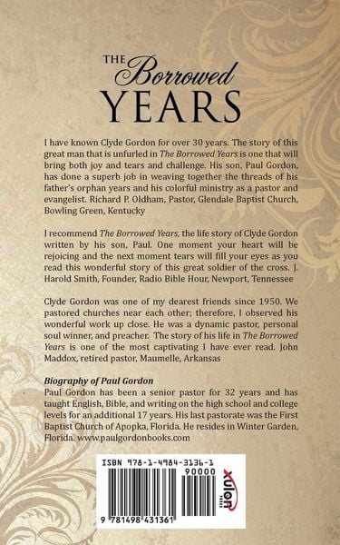 Produktbild: The Borrowed Years
