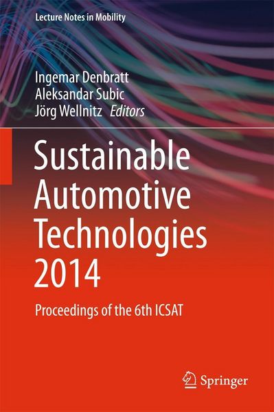 Produktbild: Sustainable Automotive Technologies 2014